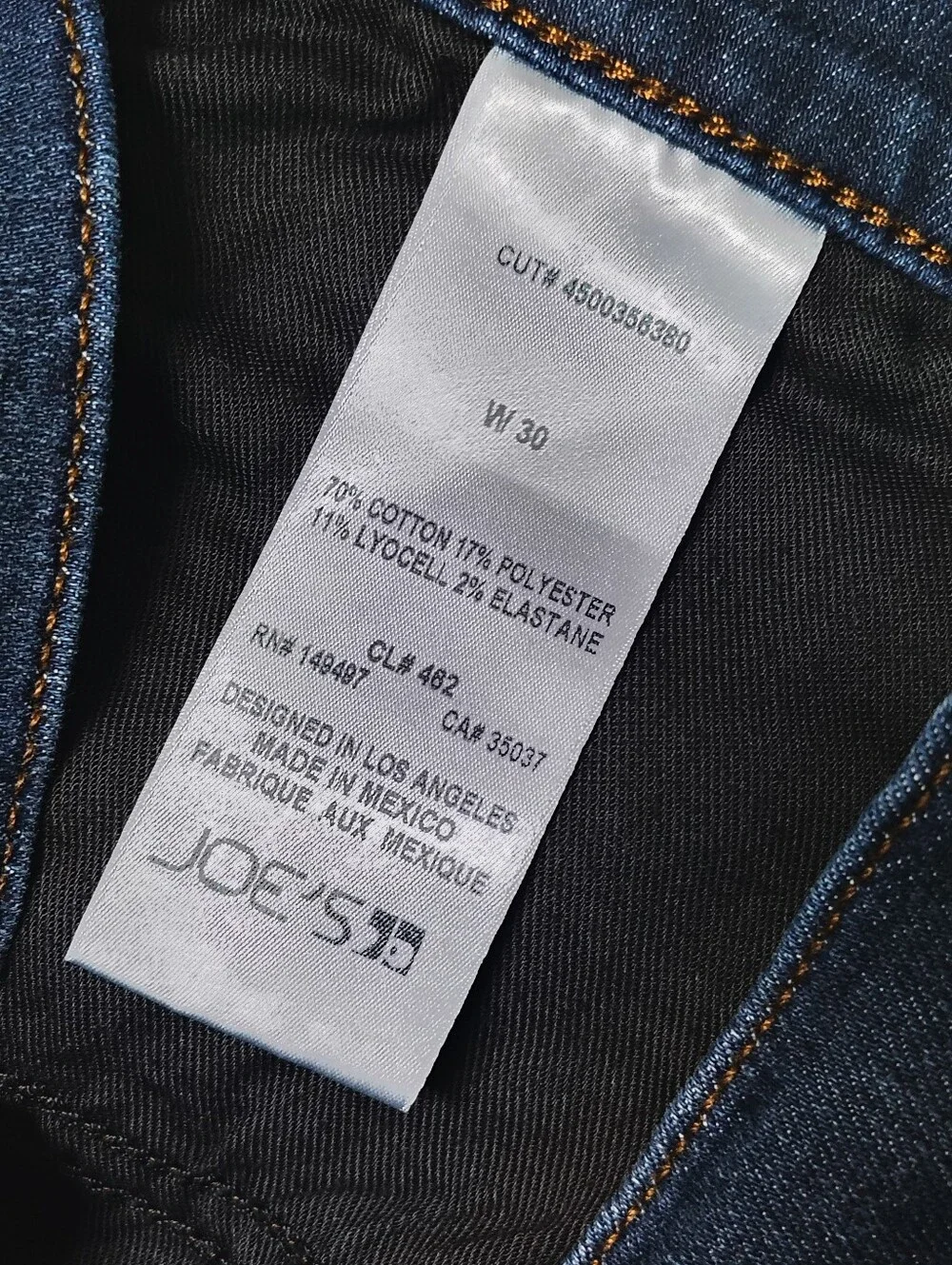 Joe's Jeans $248 Sawyer Slim Straight Men's Slim Straight Denim 30 Classic